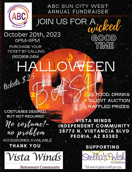 2023 Abcs Halloween Bash Fall Fundraiser